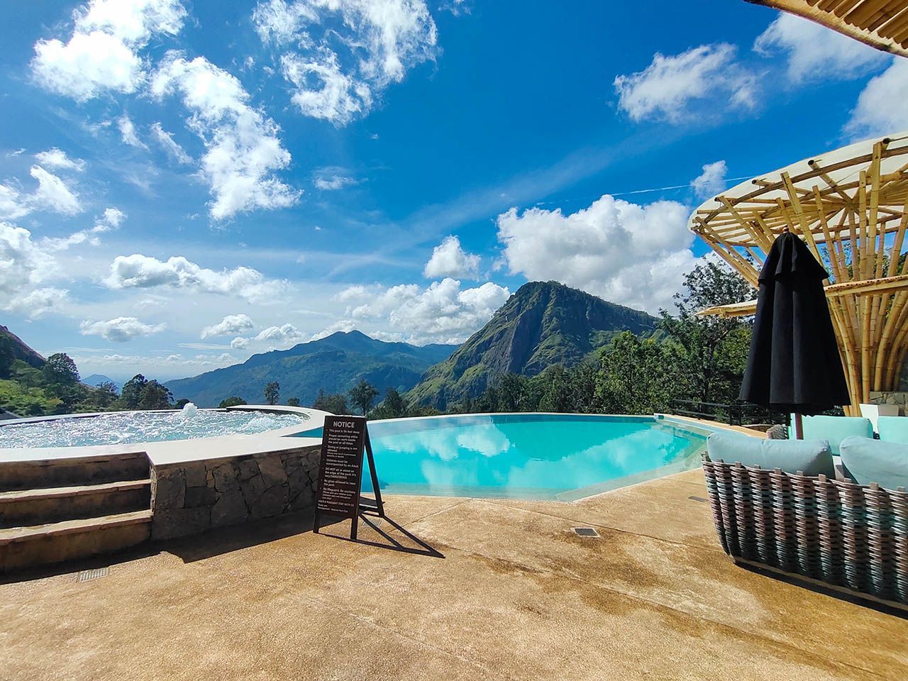 The View from the Pool at 98 Acres Resort and Spa