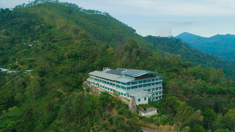 Erial View of Uva Halpewatte Tea Factory
